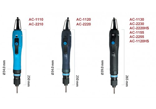 AC Direct Plug-In 110V/220V AC Series 0.2 - 5.5 N.m